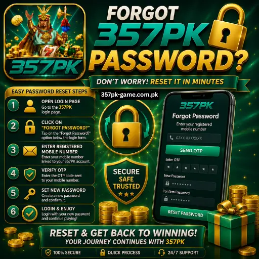 Forgot 357PK Password
